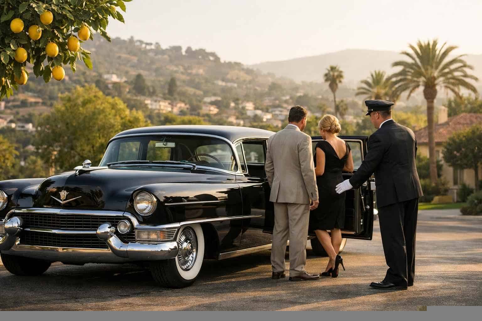 Classic Car Chauffeur Service Near Me Lemon Grove CA
