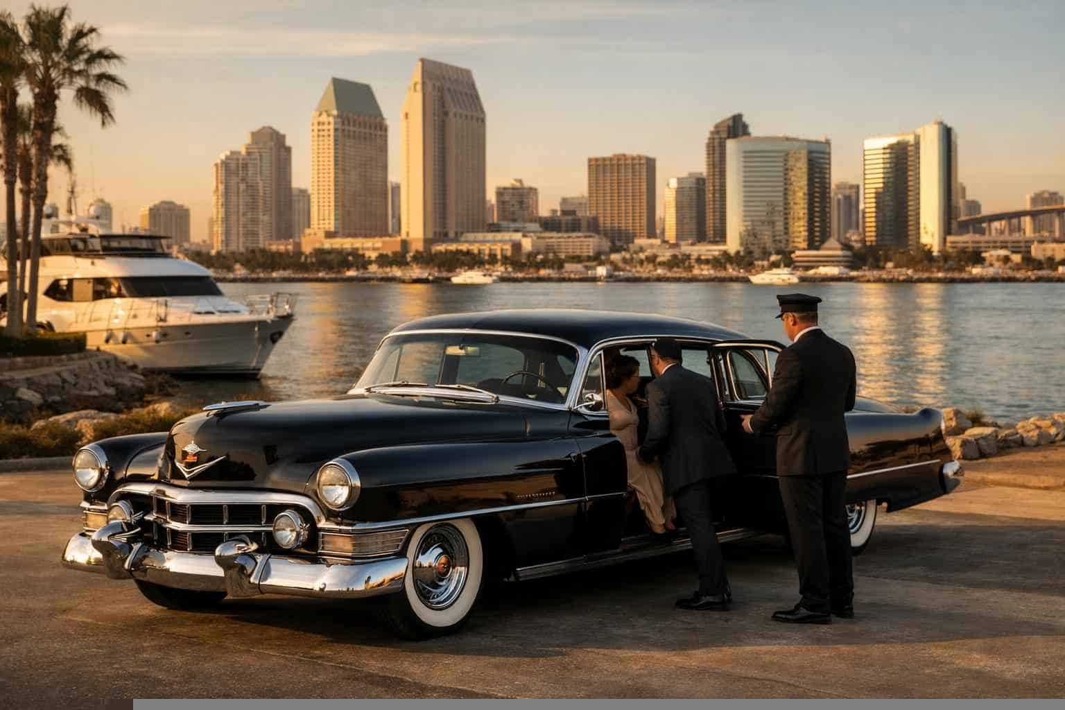 Classic Car Chauffeur Service Near Me National City CA