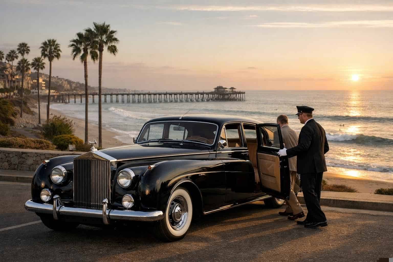 Classic Car Chauffeur Service Near Me Oceanside CA