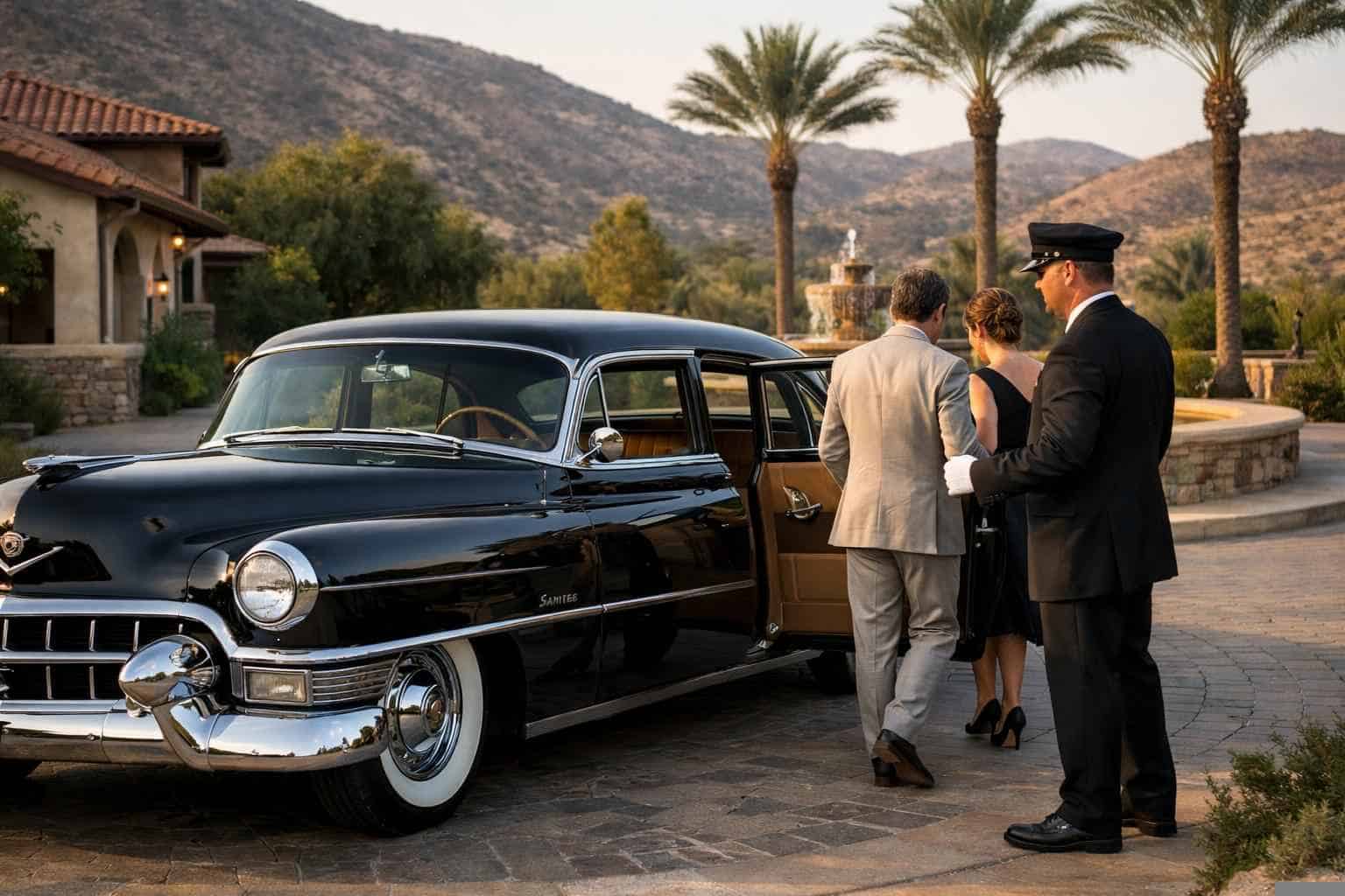 Classic Car Chauffeur Service Near Me Santee CA