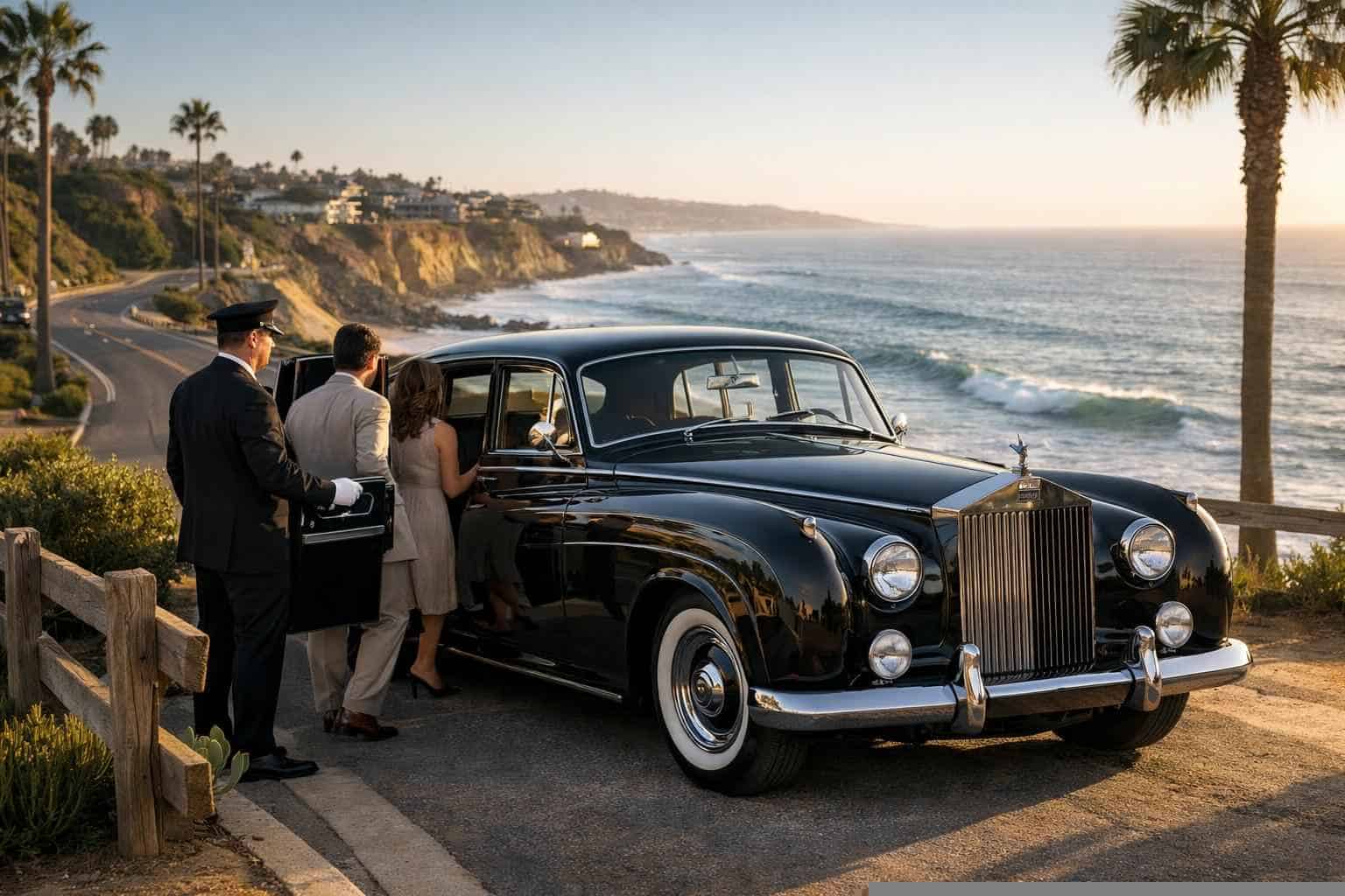 Classic Car Chauffeur Service Near Me Solana Beach CA