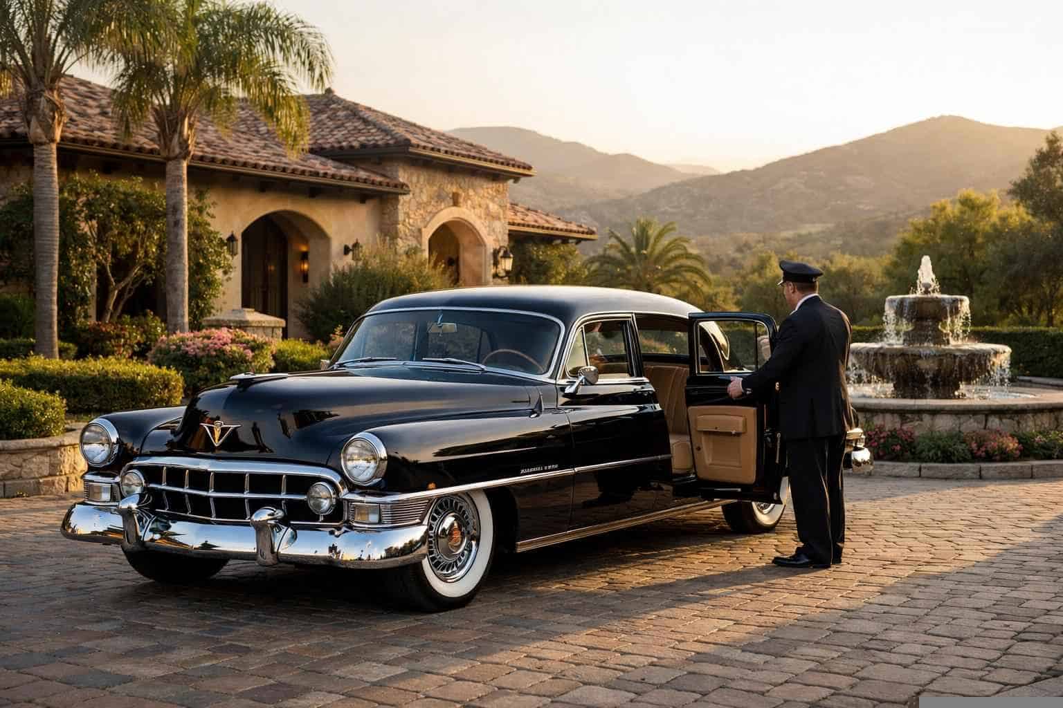 Classic Car Chauffeur Service Poway CA