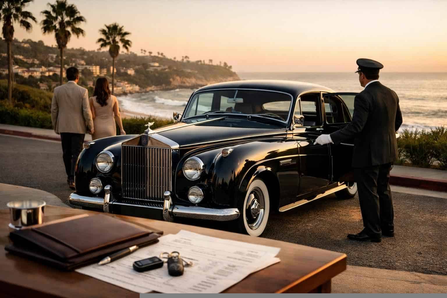 Classic Car Chauffeur Service Prices in Del Mar CA