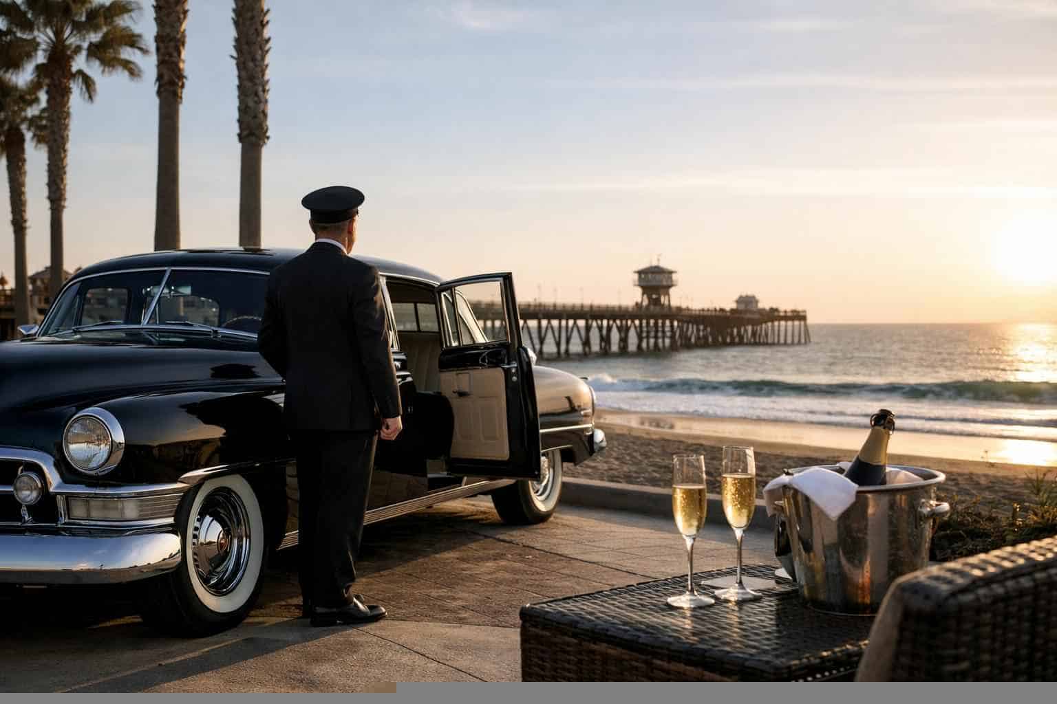 Classic Car Chauffeur Service Prices in Imperial Beach CA