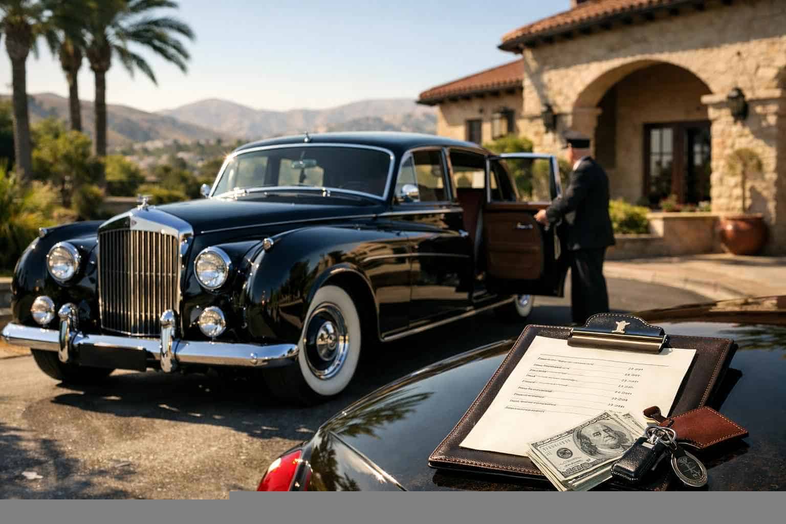 Classic Car Chauffeur Service Prices in Lemon Grove CA