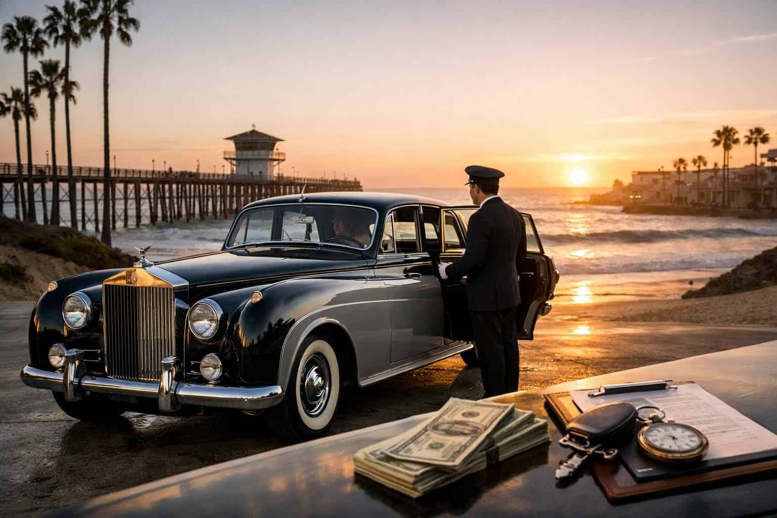 Classic Car Chauffeur Service Prices in Oceanside CA