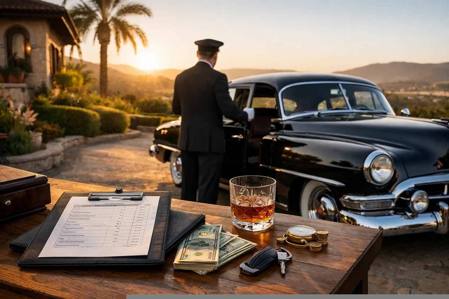 Classic Car Chauffeur Service Prices in San Marcos CA