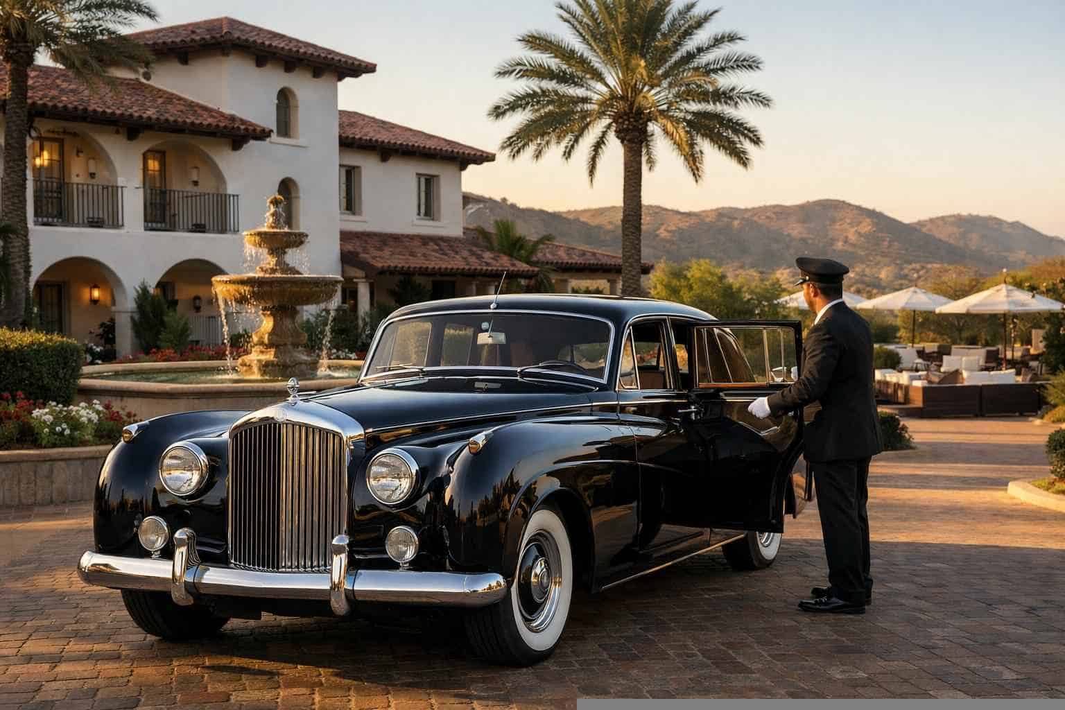 Classic Car Chauffeur Service San Marcos CA