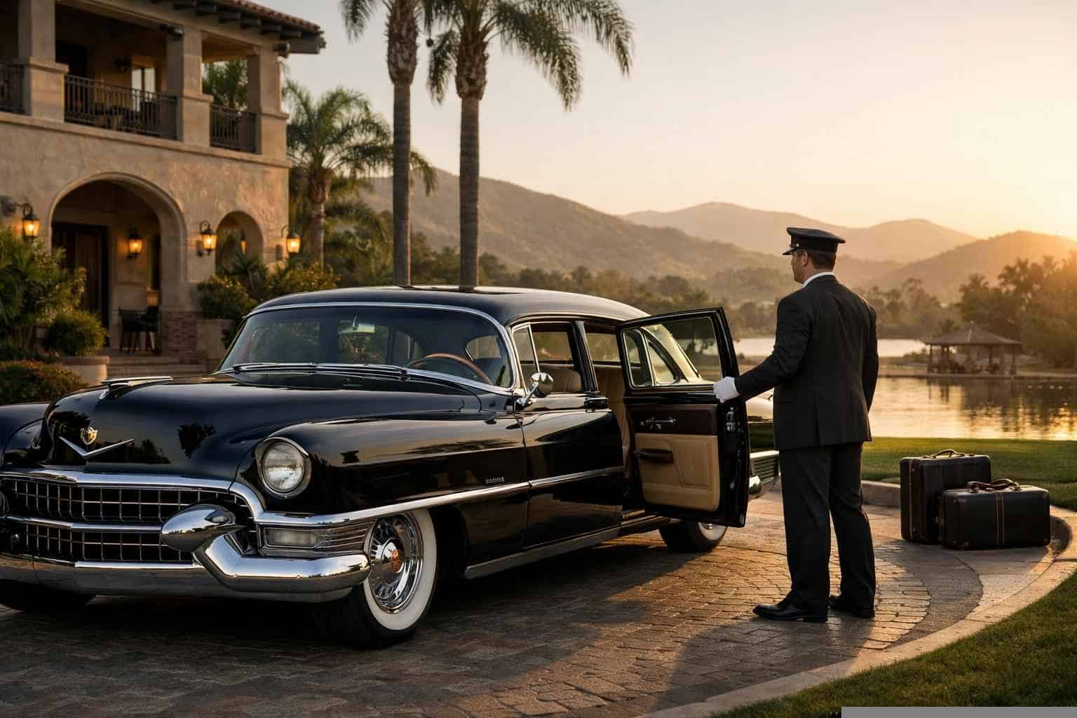 Classic Car Chauffeur Service Santee CA