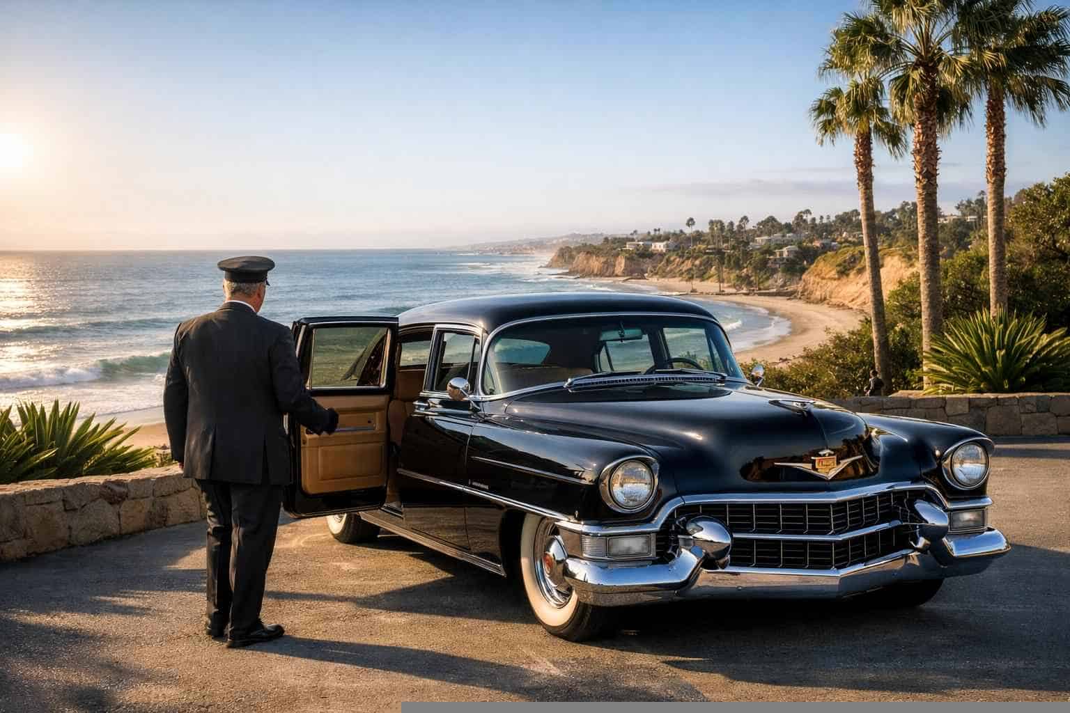 Classic Car Chauffeur Service Solana Beach CA
