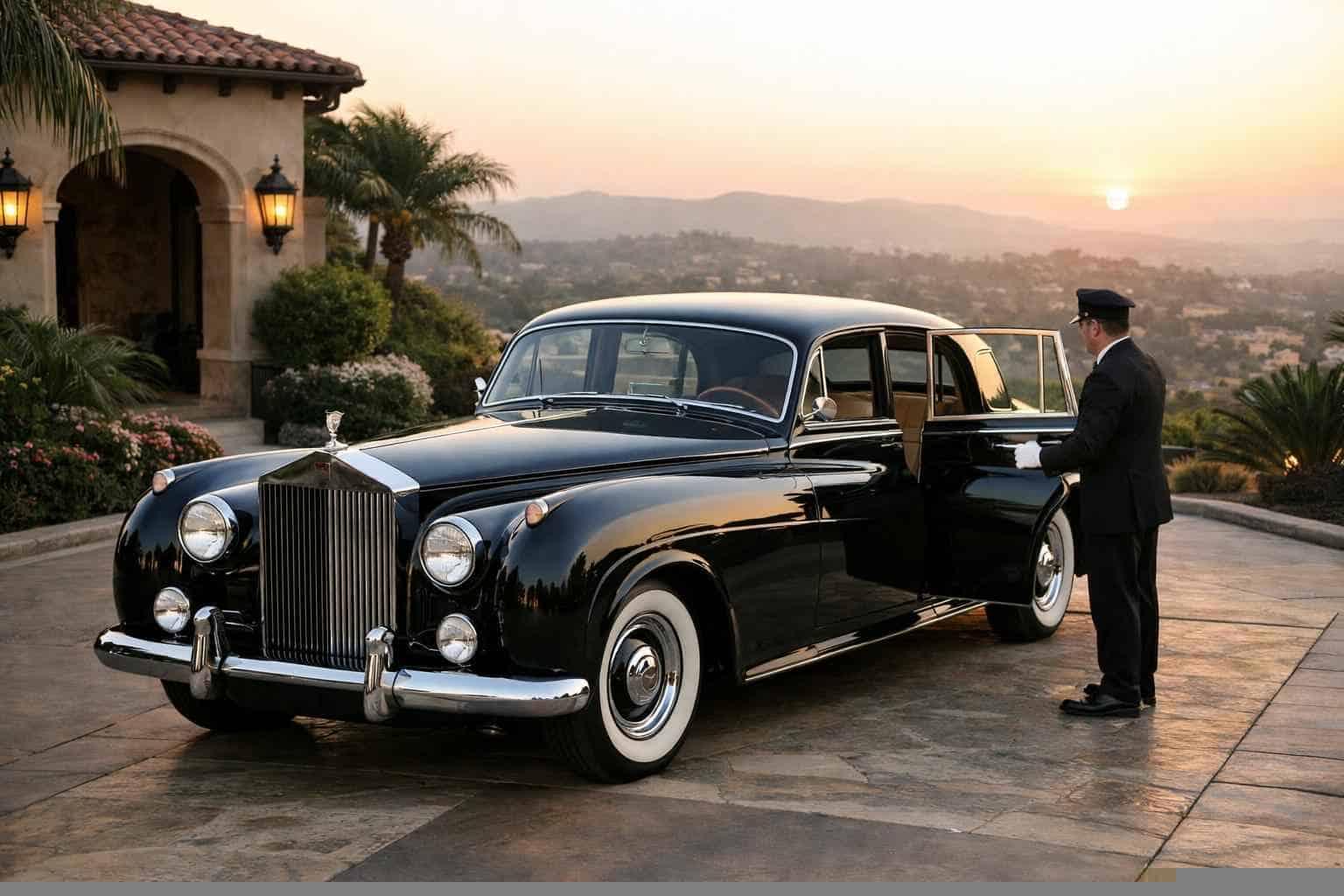 Classic Car Chauffeur Service Vista CA