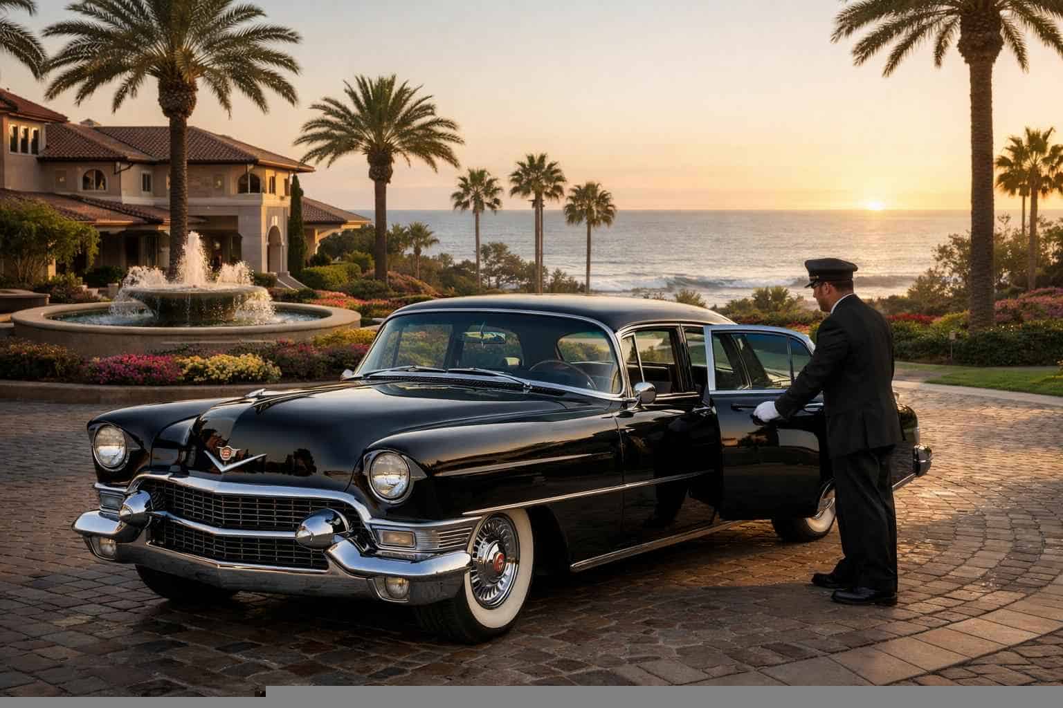 Classic Car Chauffeur Services in Carlsbad