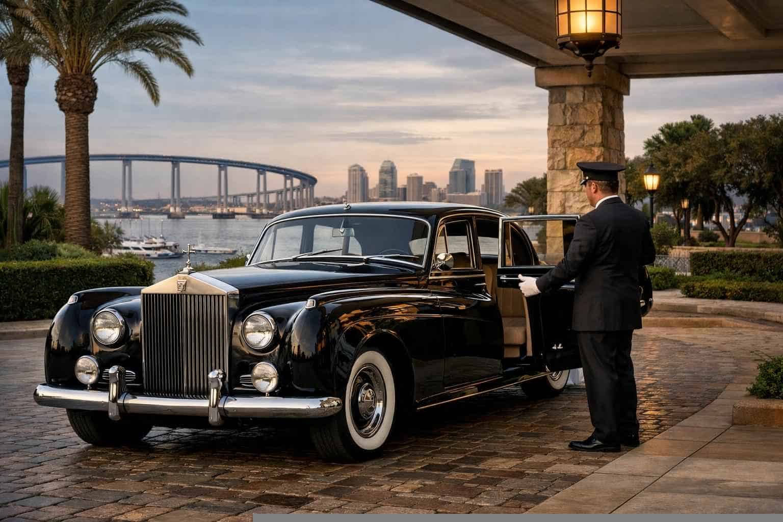 Classic Car Chauffeur Services in National City