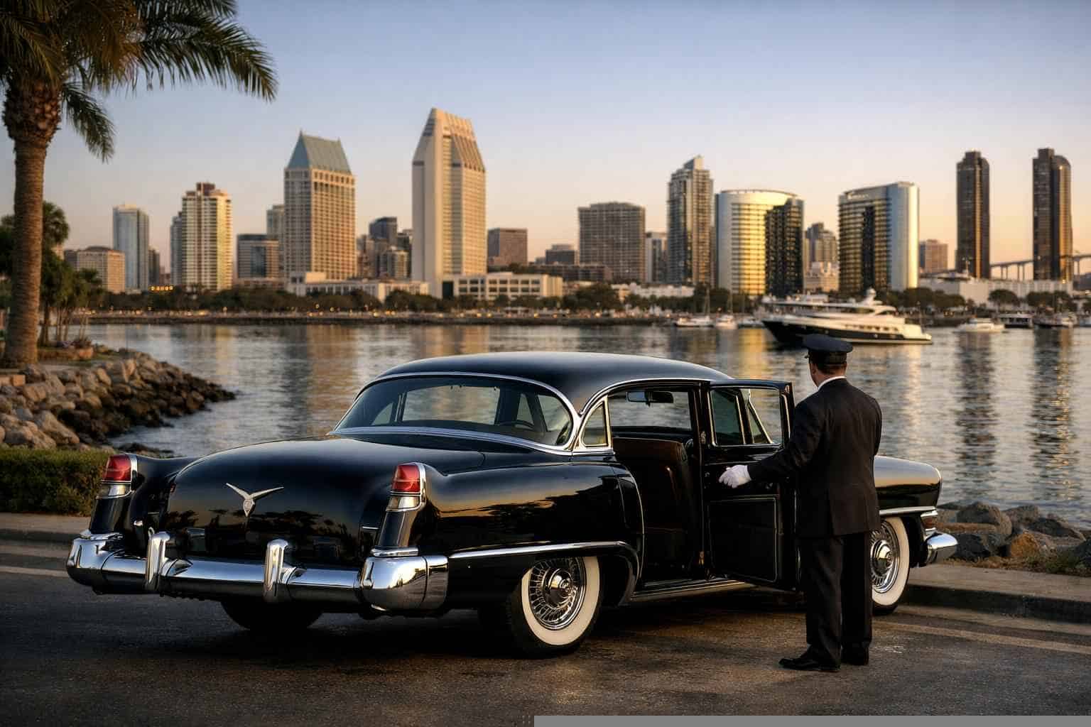 Classic Car Chauffeur Services in San Diego