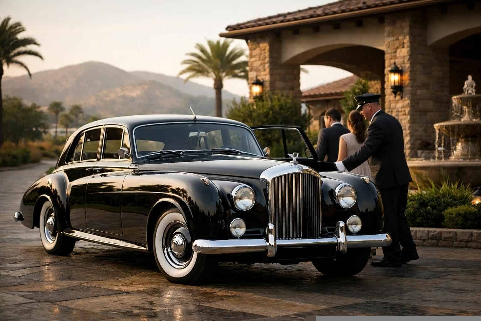 Classic Car Chauffeur Services in Santee
