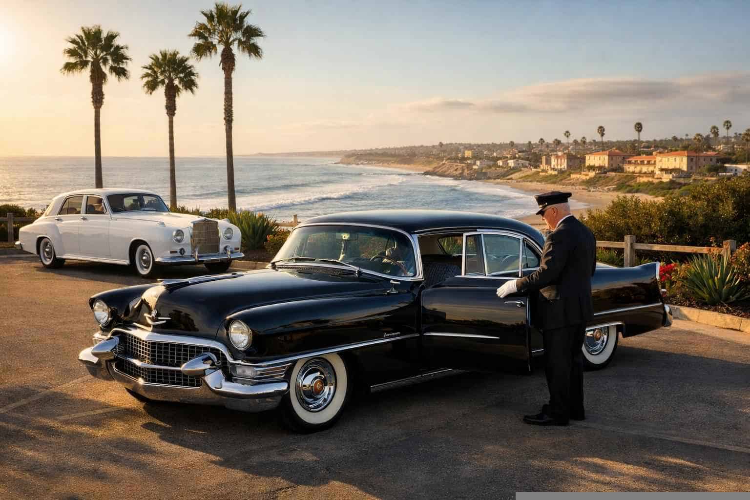 Classic Cars with Chauffeur in Carlsbad California