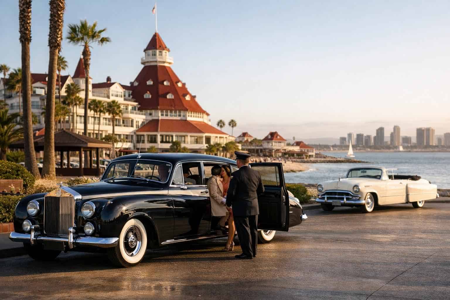 Classic Cars with Chauffeur in Coronado California