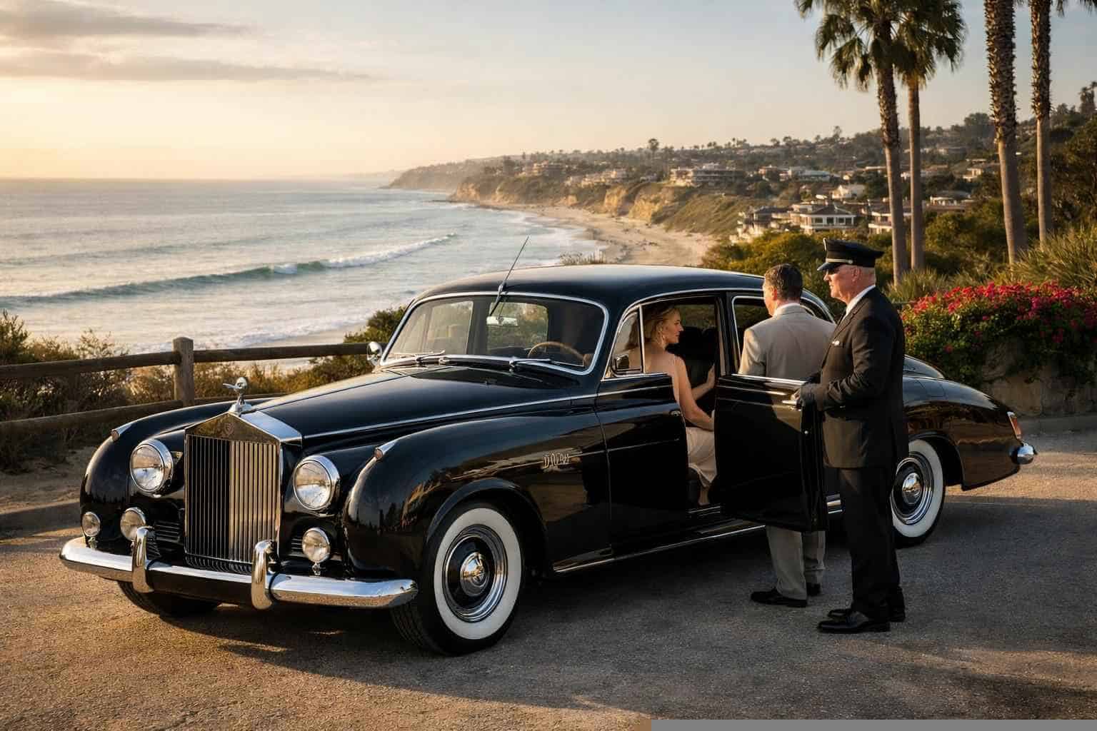 Classic Cars with Chauffeur in Del Mar California