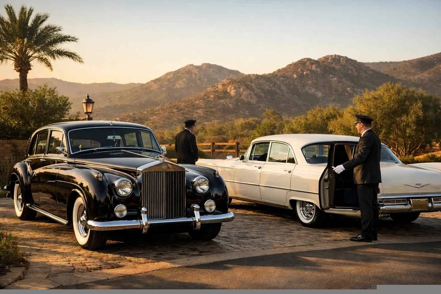 Classic Cars with Chauffeur in Poway California