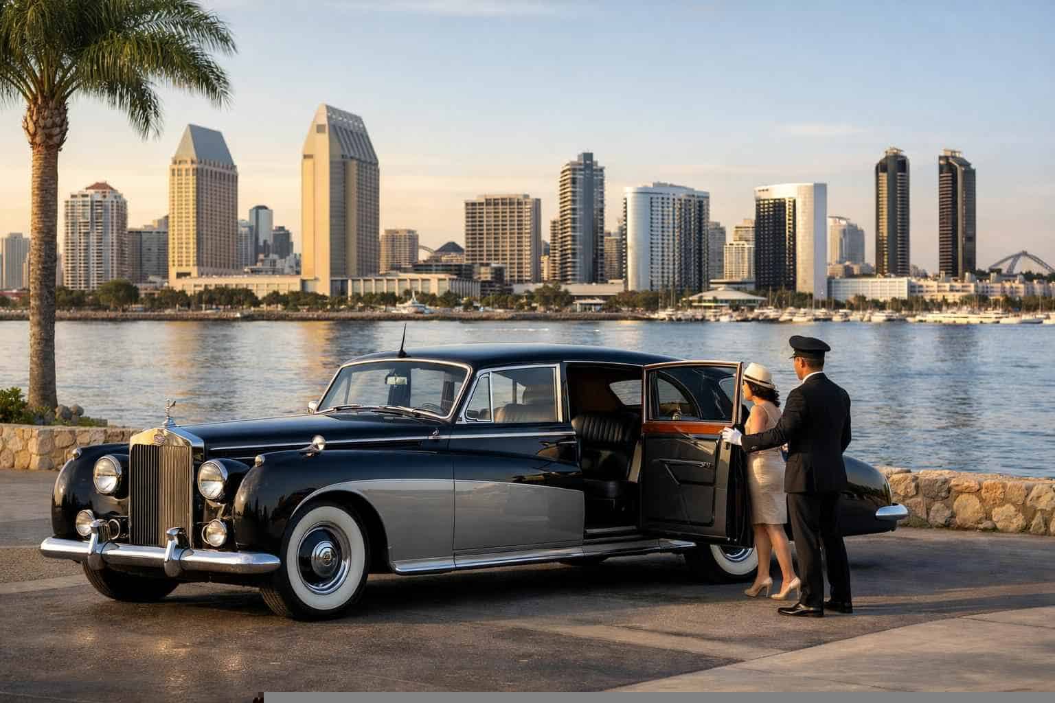 Classic Cars with Chauffeur in San Diego California