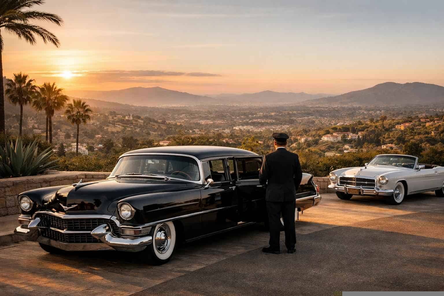 Classic Cars with Chauffeur in Vista California