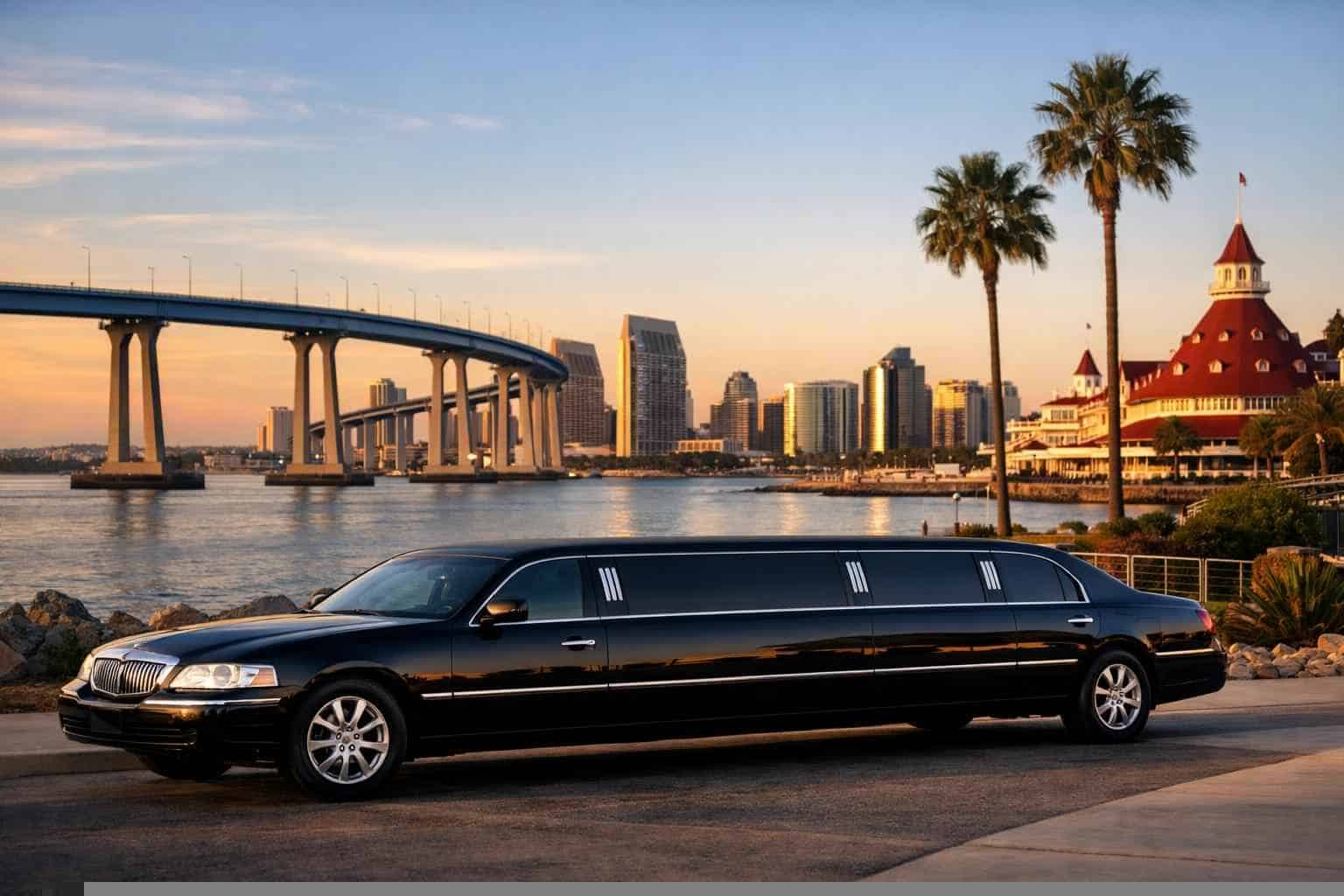 Coronado CA Black Limo Rental