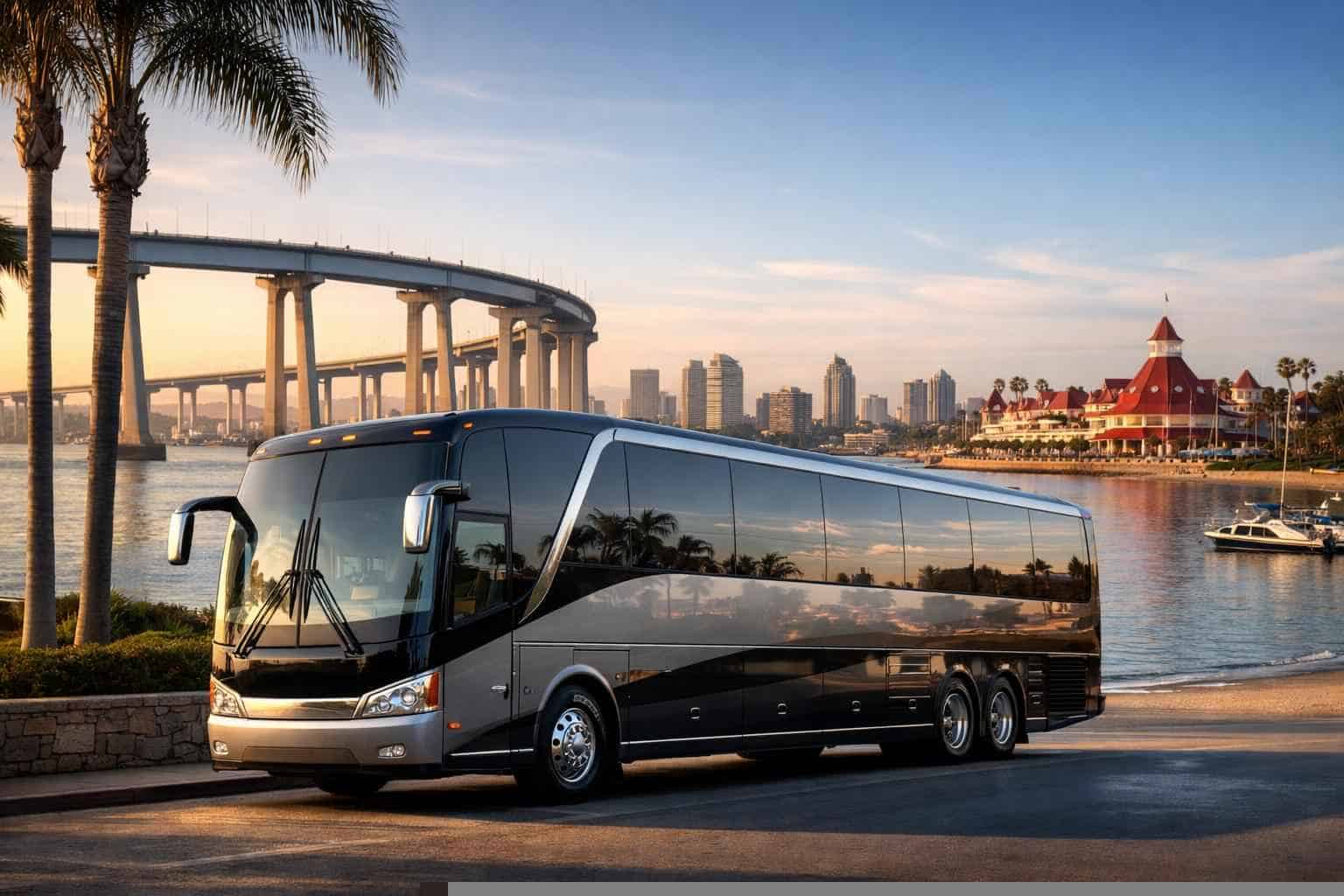 Coronado CA Charter Bus Rental