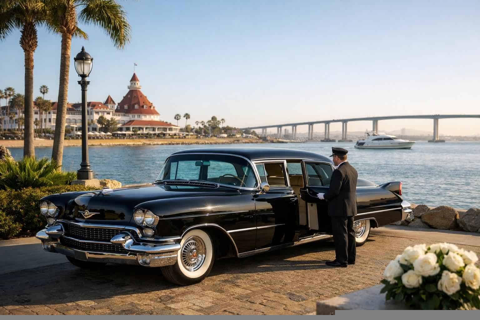 Coronado CA Classic Car Chauffeur Service