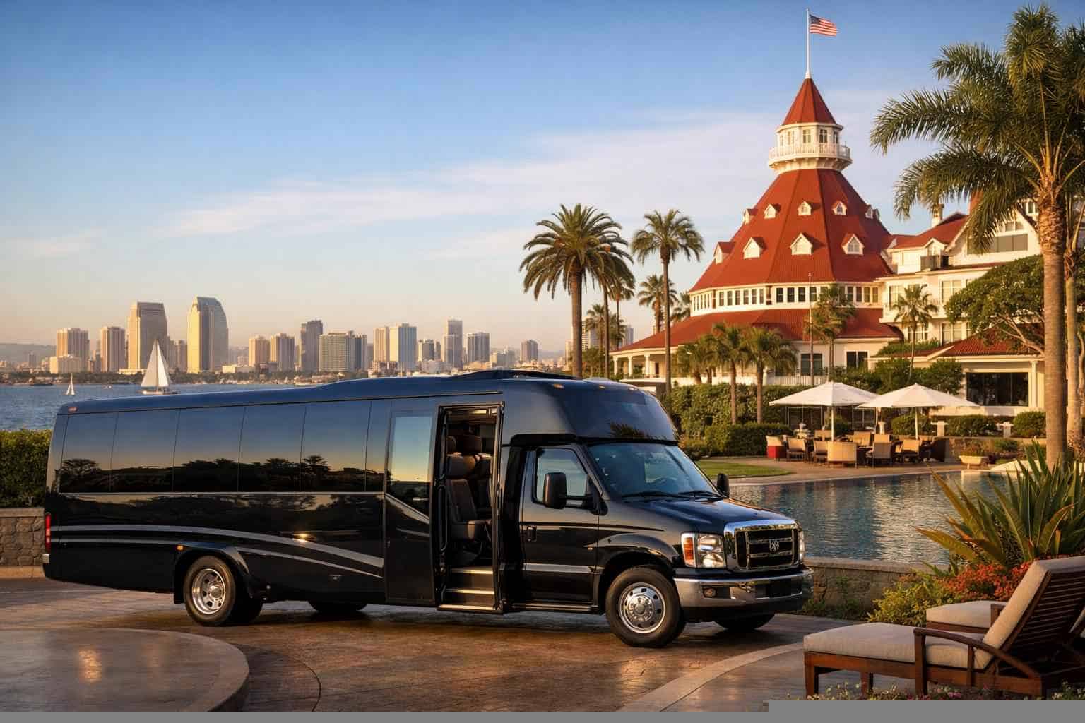 Coronado CA Shuttle Bus Rental