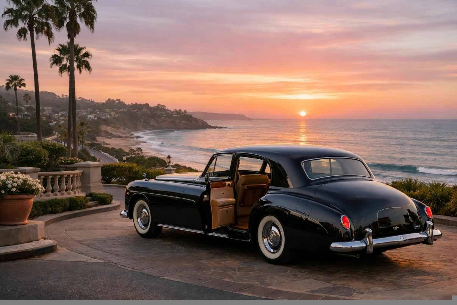 Del Mar CA Classic Car Chauffeur Service