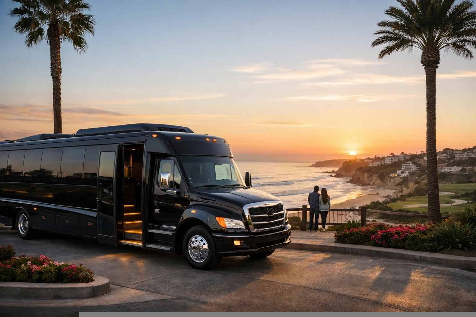 Del Mar CA Shuttle Bus Rental