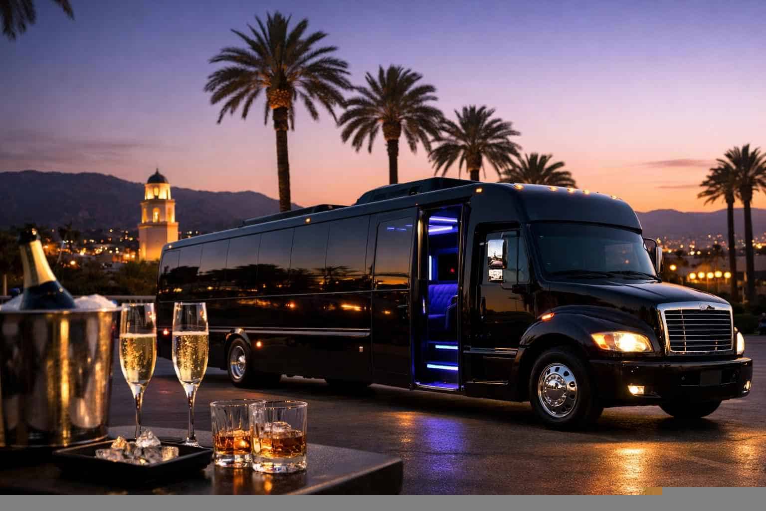 El Cajon CA Black Party Bus Rental