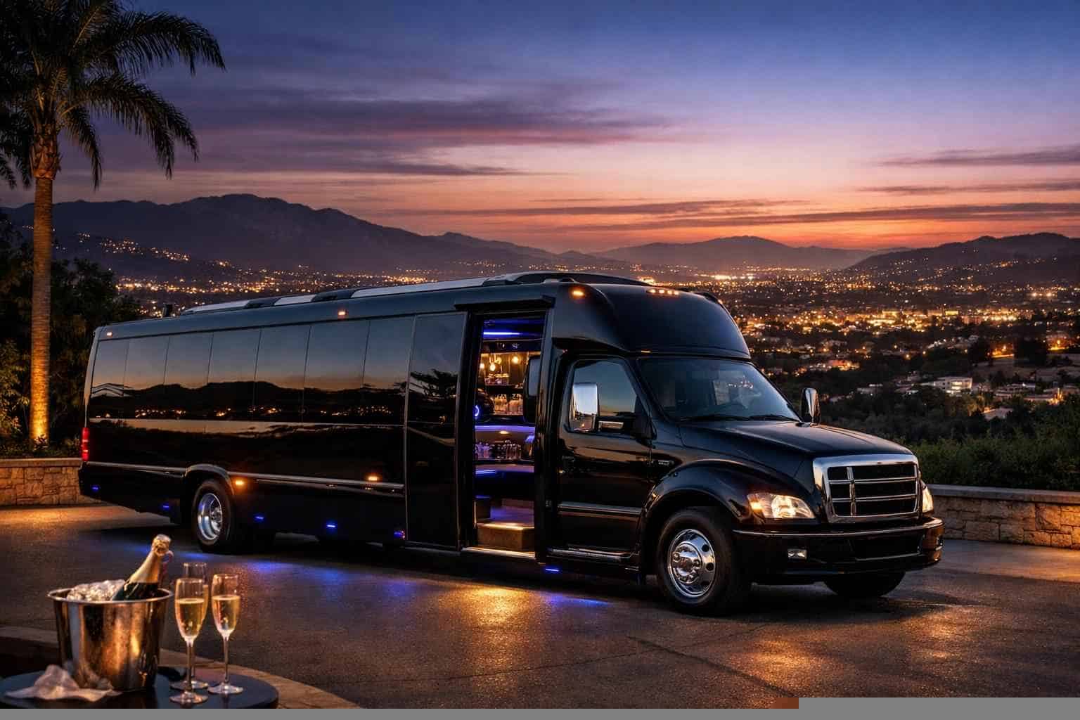 El Cajon CA Limo Bus Rental