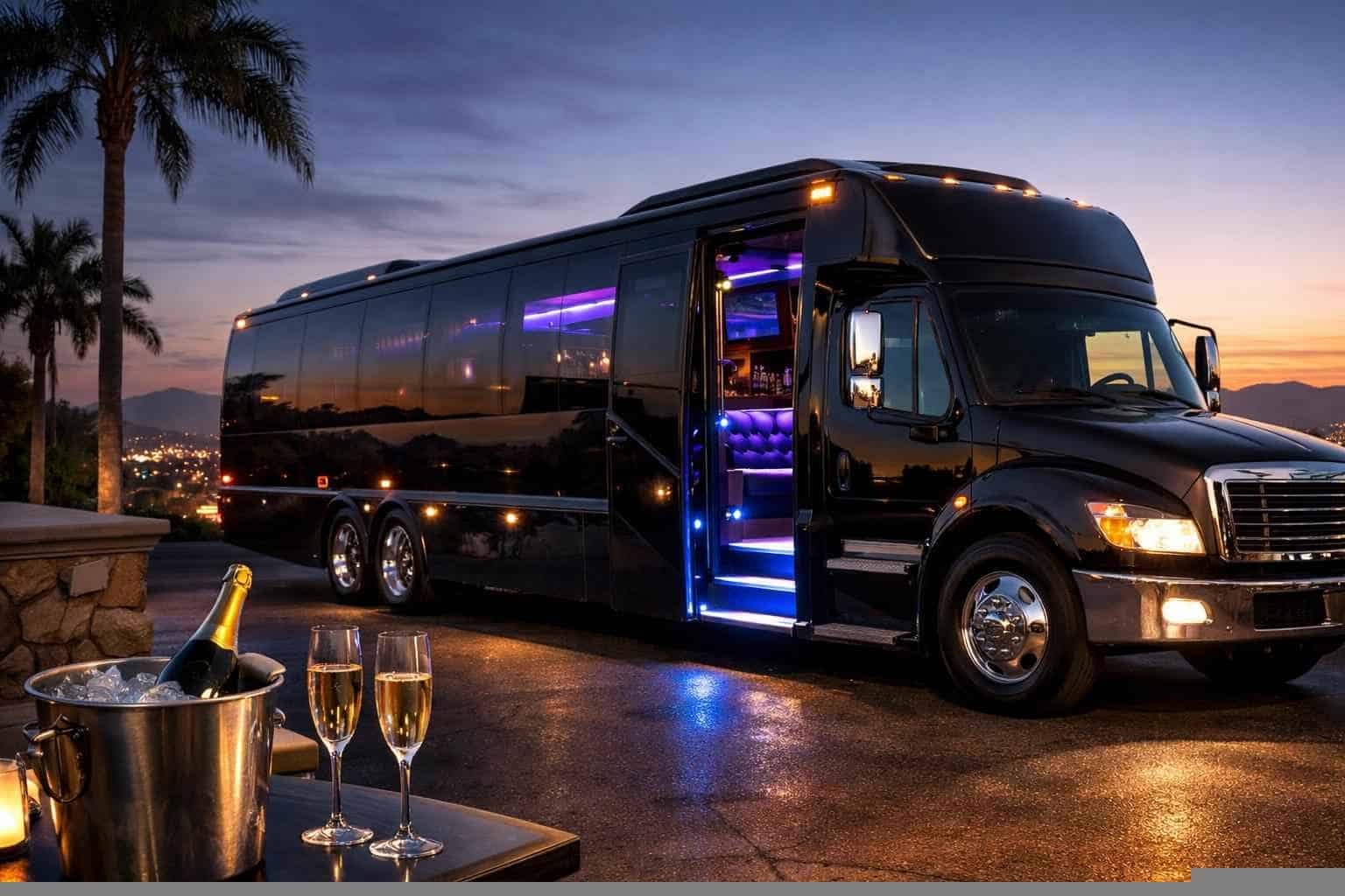 El Cajon CA Party Bus Rental