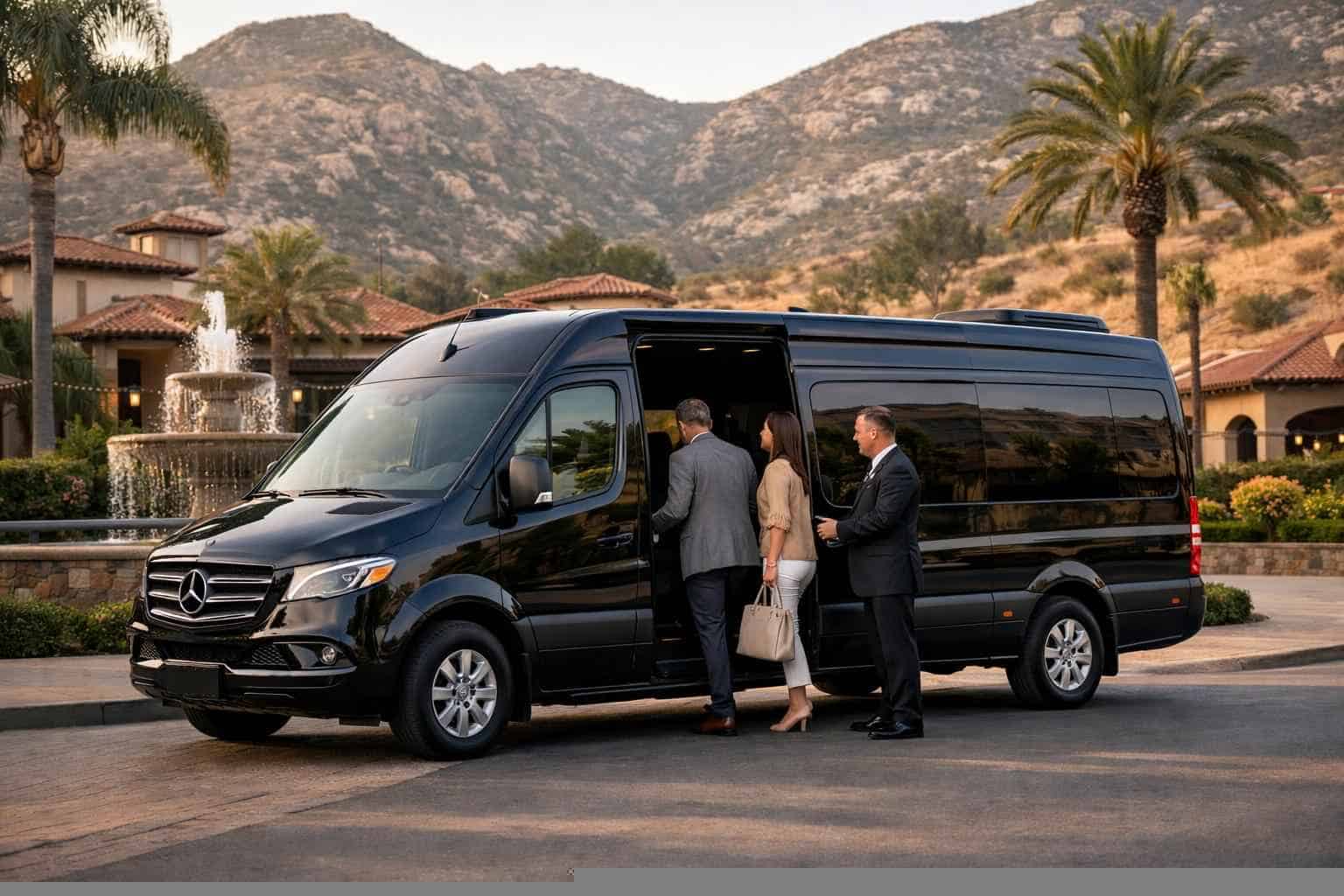 El Cajon CA Passenger Van with Driver