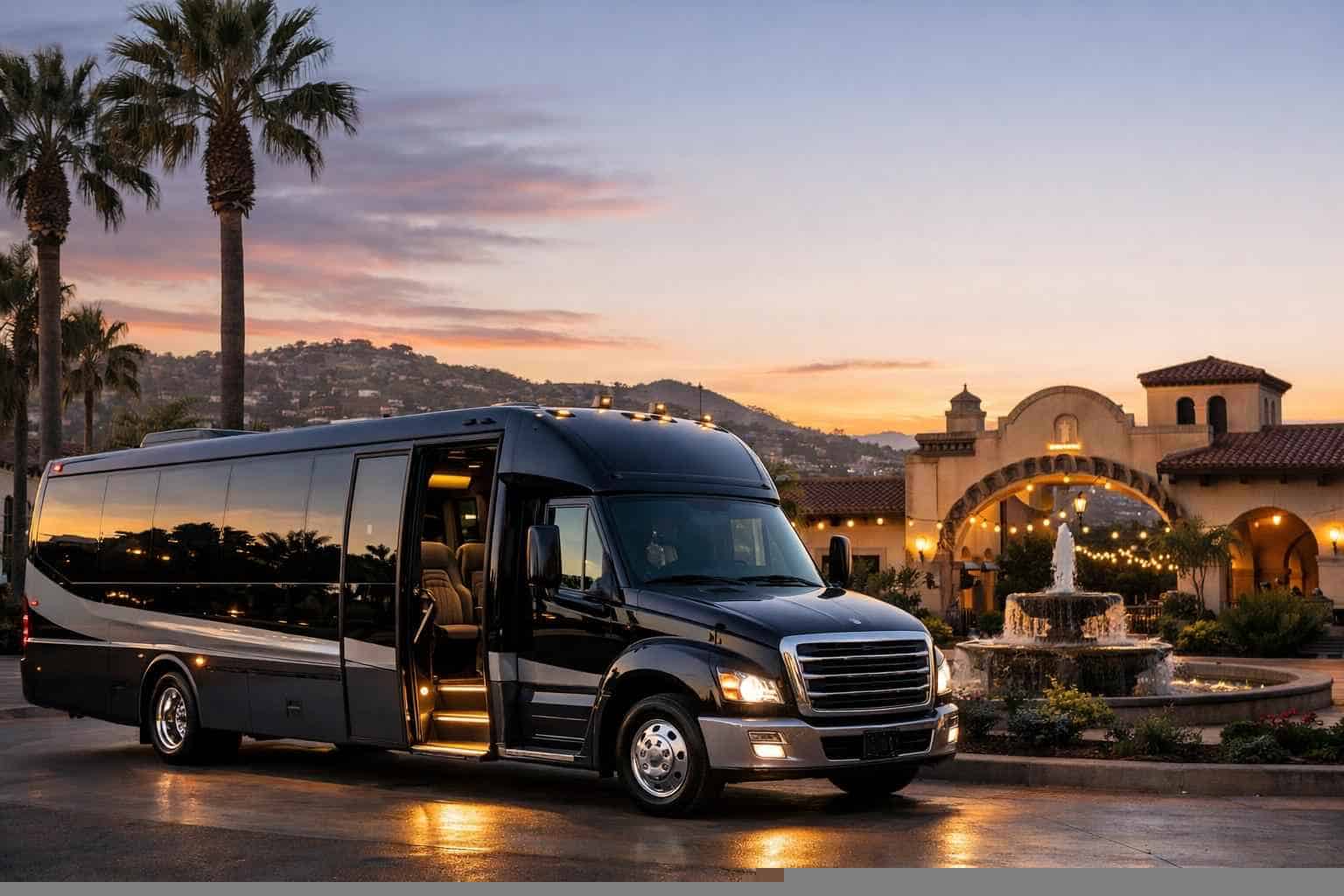 El Cajon CA Shuttle Bus Rental