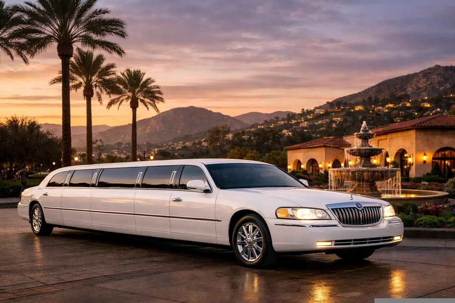 El Cajon CA White Limo Rental