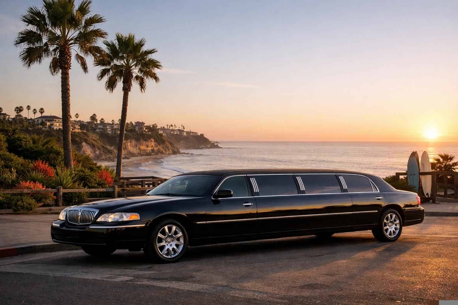 Encinitas CA Black Limo Rental