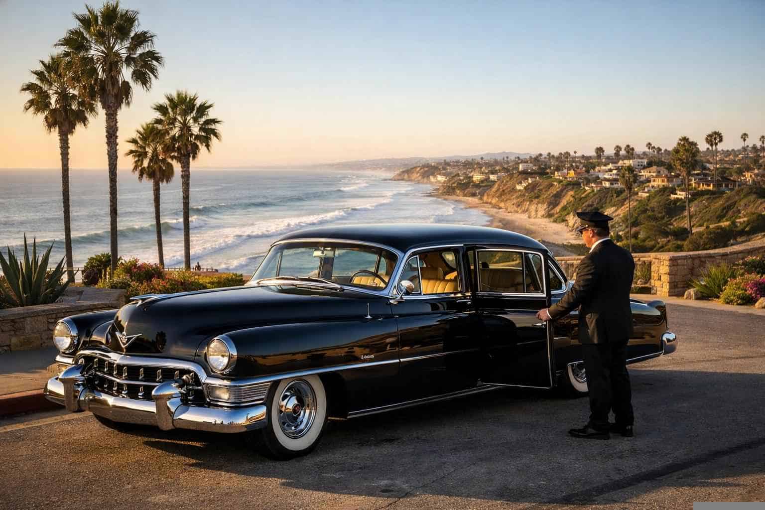 Encinitas CA Classic Car Chauffeur Service