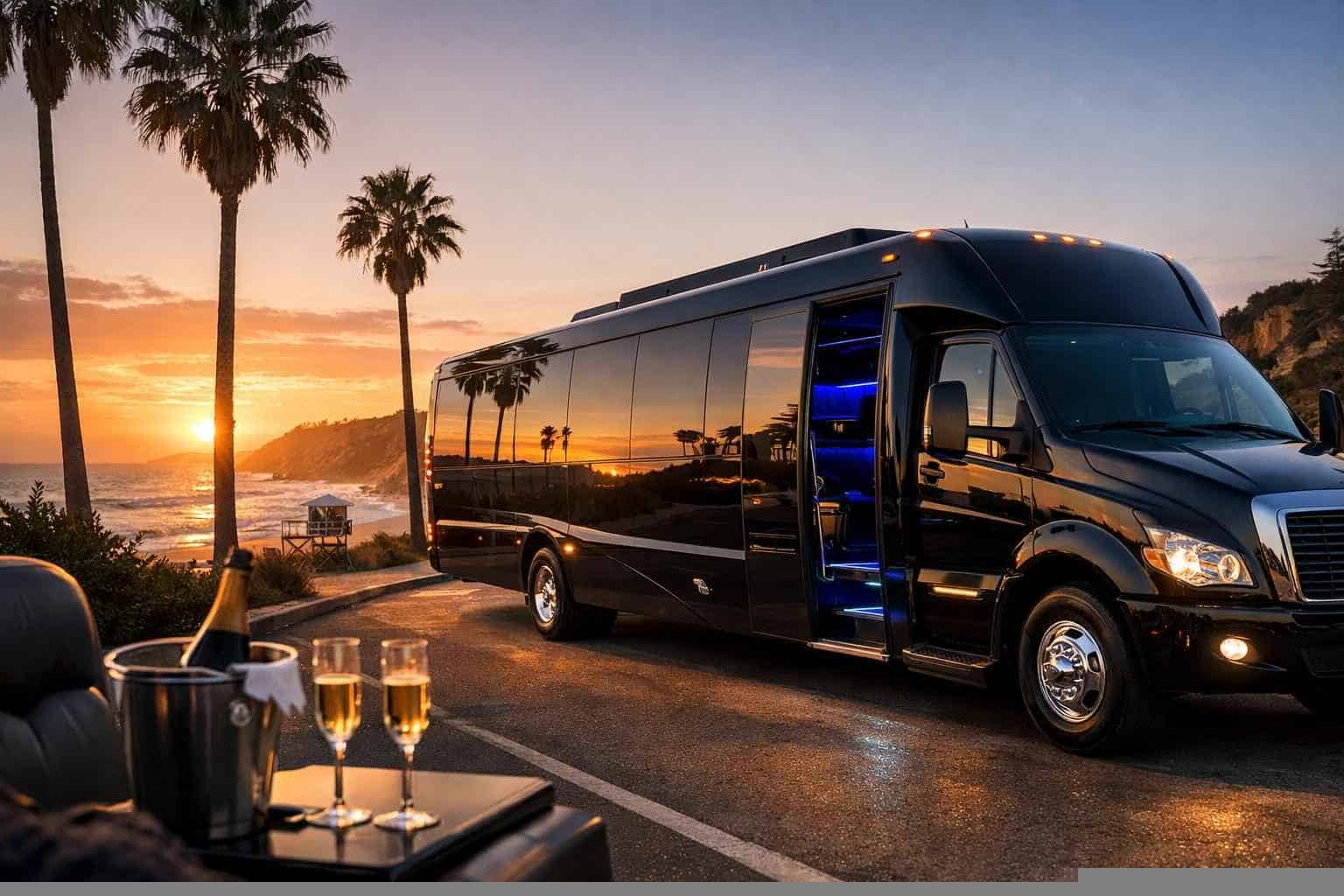 Encinitas CA Limo Bus Rental