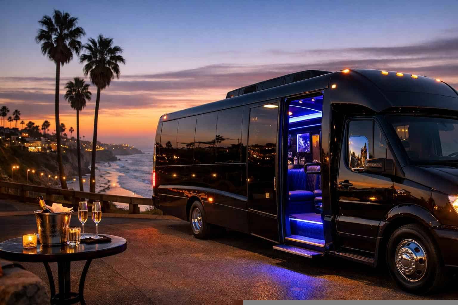 Encinitas CA Party Bus Rental