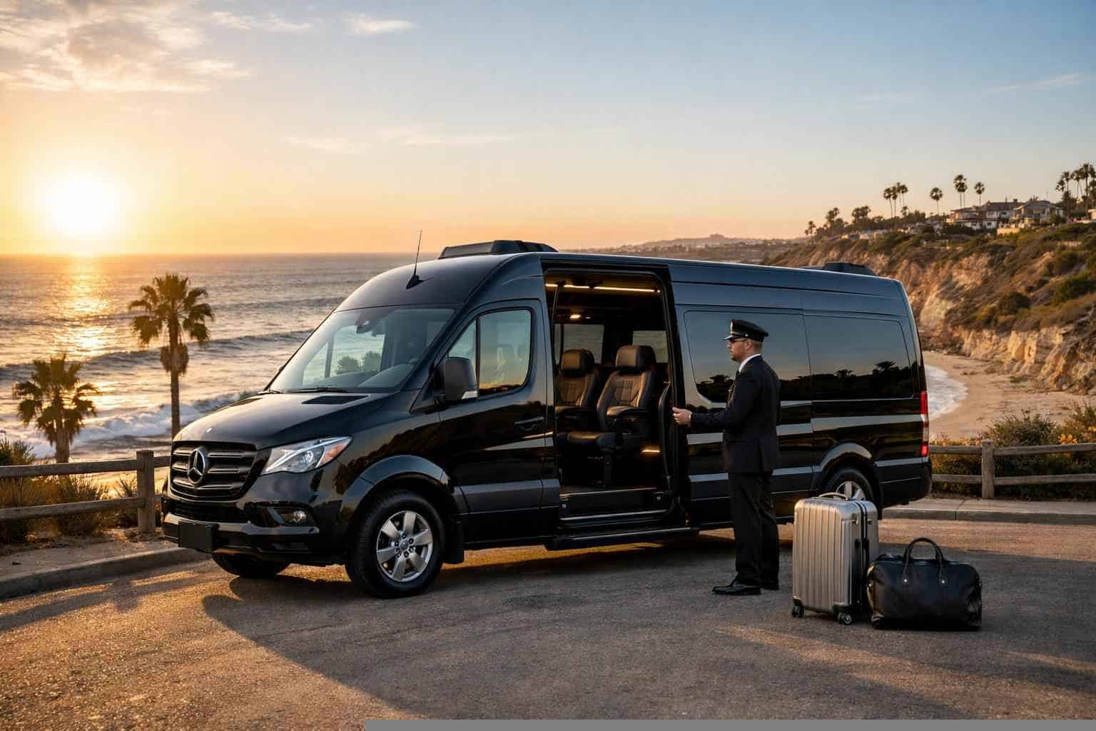 Encinitas CA Passenger Van with Driver