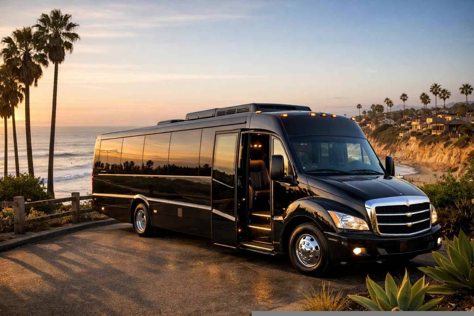 Encinitas CA Shuttle Bus Rental