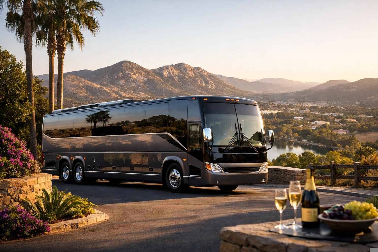 Best Charter Bus Rental in Encinitas California