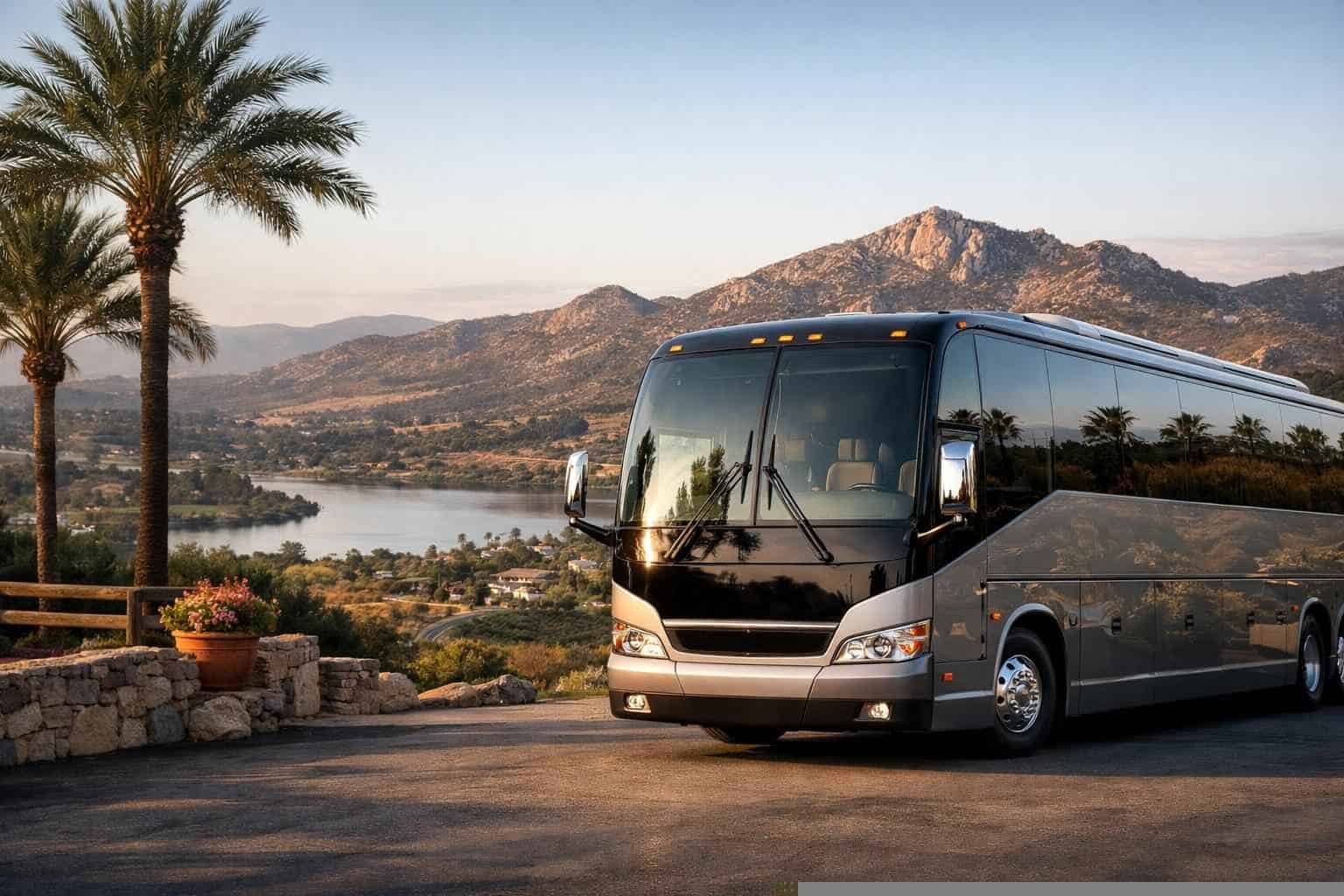 Escondido CA Charter Bus Rental