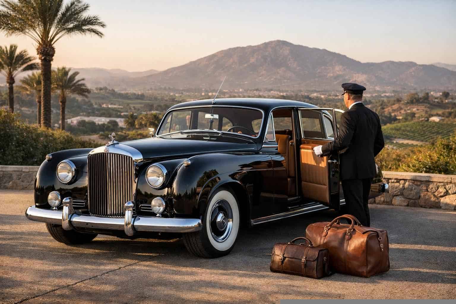 Escondido CA Classic Car Chauffeur Service