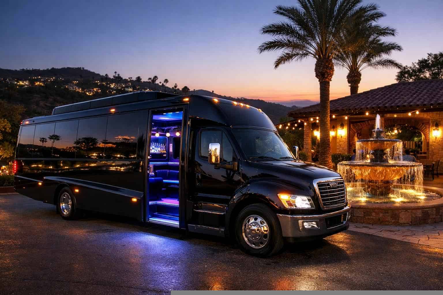 Escondido CA Party Bus Rental