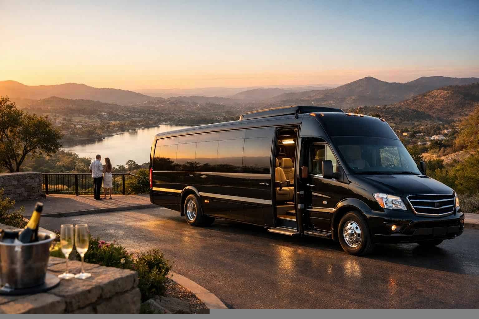 Escondido CA Shuttle Bus Rental