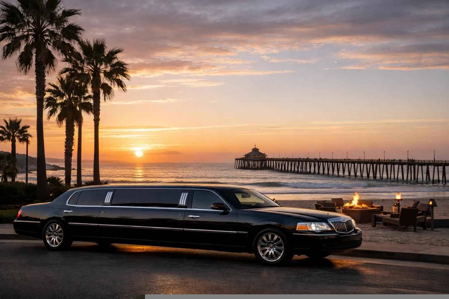 Imperial Beach CA Black Limo Rental