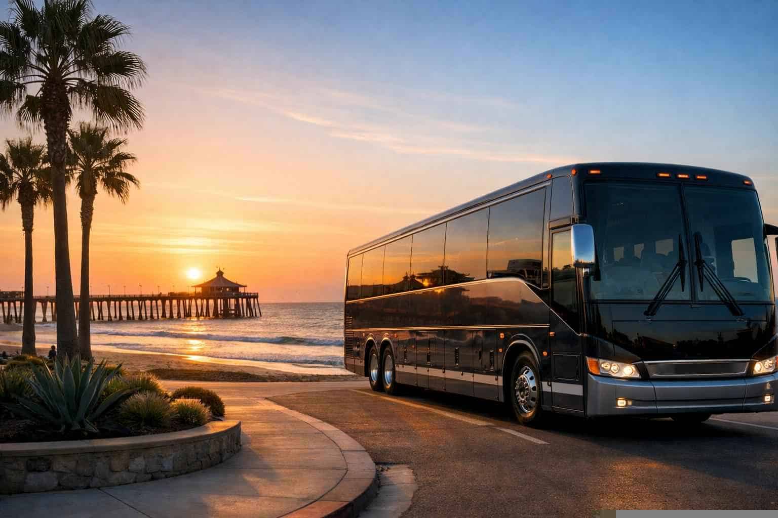 Imperial Beach CA Charter Bus Rental